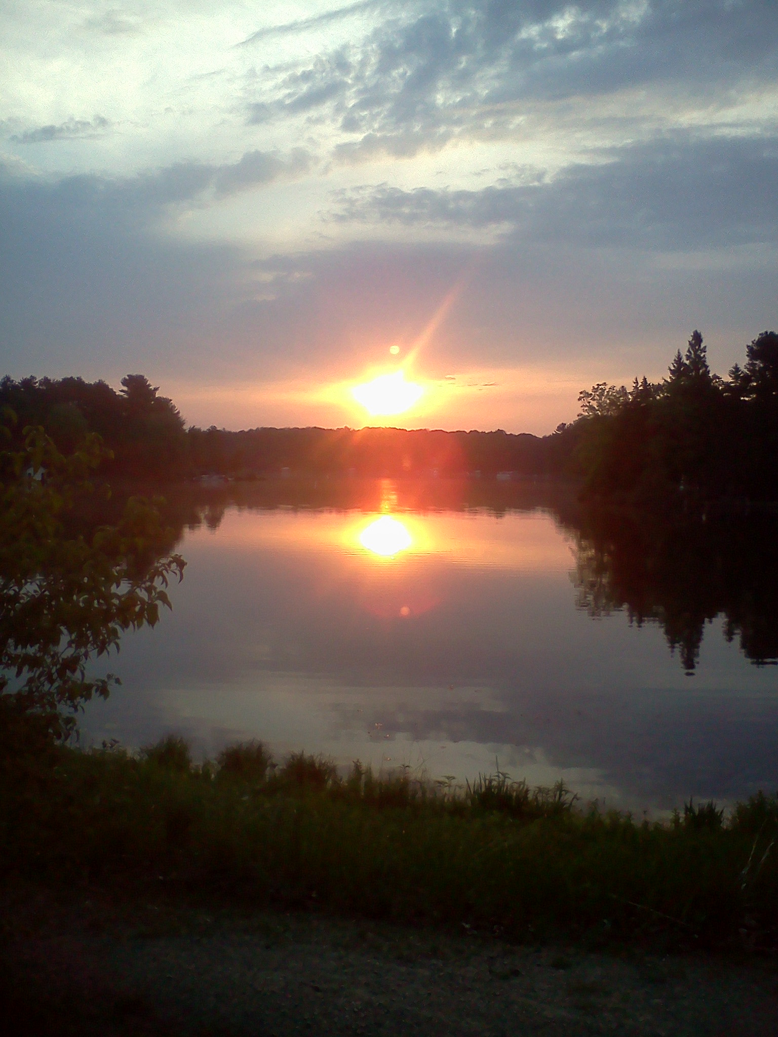 Lime Kiln Lake at Indian Crossing