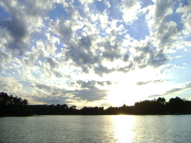 Sunset Lake on The Chain O' Lakes